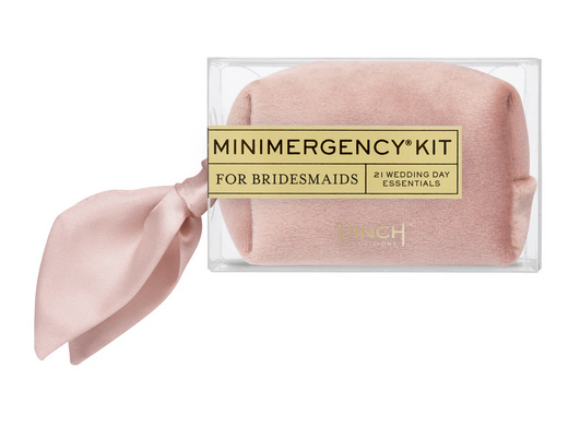 Velvet Scarf Minimergency Kit - Rose