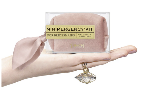 Velvet Scarf Minimergency Kit - Rose