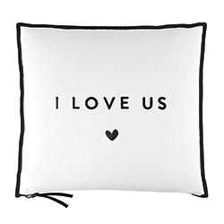 "I Love Us" Mini Accent Pillow